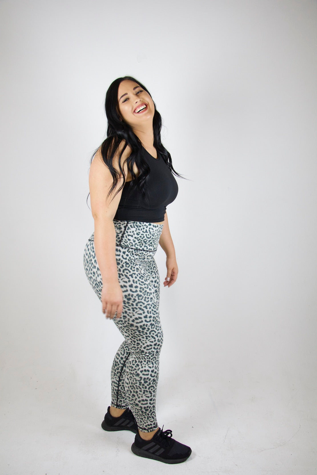 SNOW LEOPARD LEGGINGS